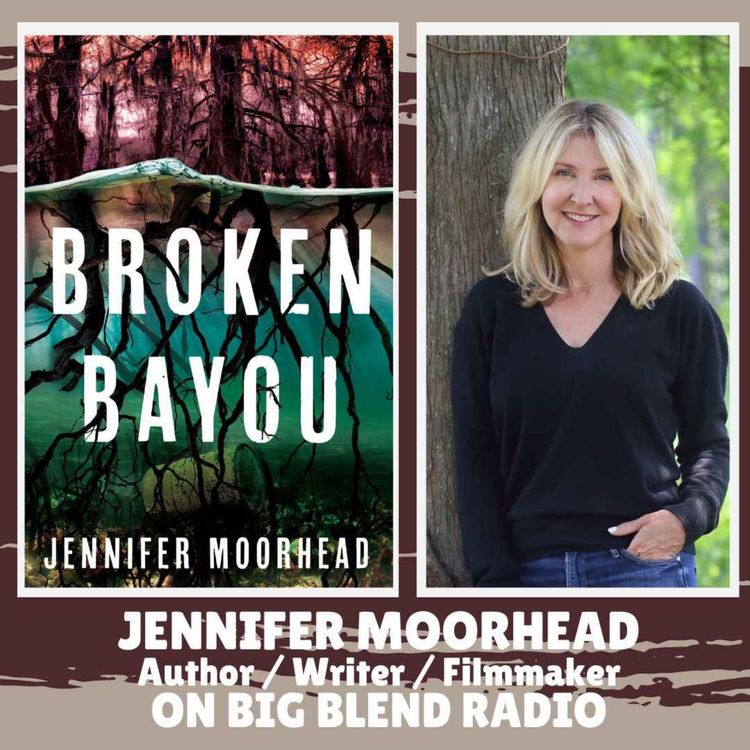 cover art for Louisiana Author Jennifer Moorhead - Broken Bayou