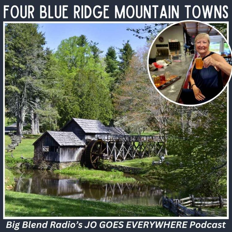cover art for Jo Clark - Four Blue Ridge Mountain Towns