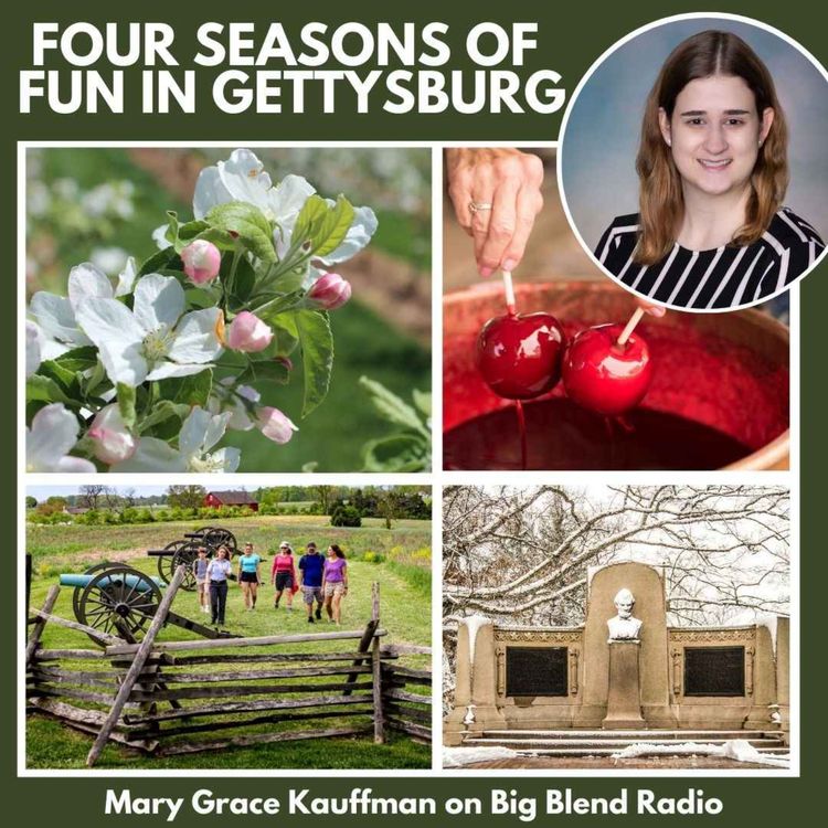 cover art for Four Seasons of Fun in Gettysburg, Pennsylvania