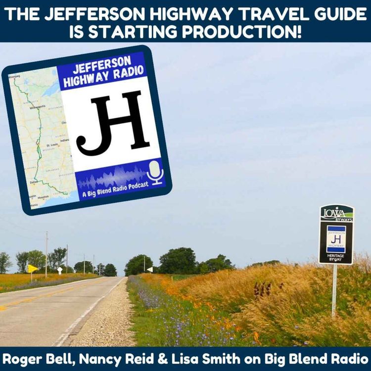 cover art for The Jefferson Highway Travel Guide is Starting Production!