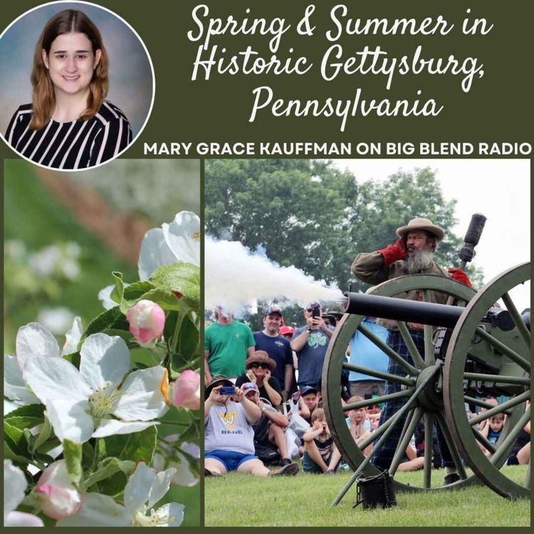cover art for Spring and Summer in Historic Gettysburg, Pennsylvania
