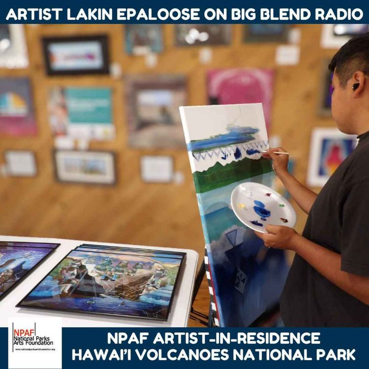 cover art for Artist Lakin Epaloose in Hawai'i Volcanoes National Park