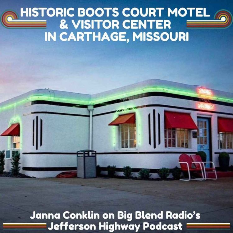 cover art for Boots Court Motel at the Crossroads of America
