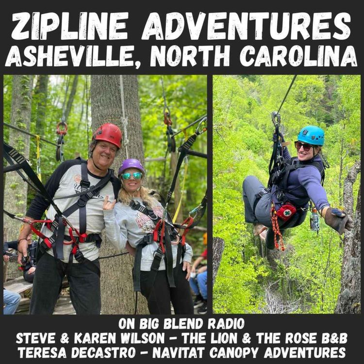 cover art for Zipline and Canopy Adventures in Asheville, North Carolina