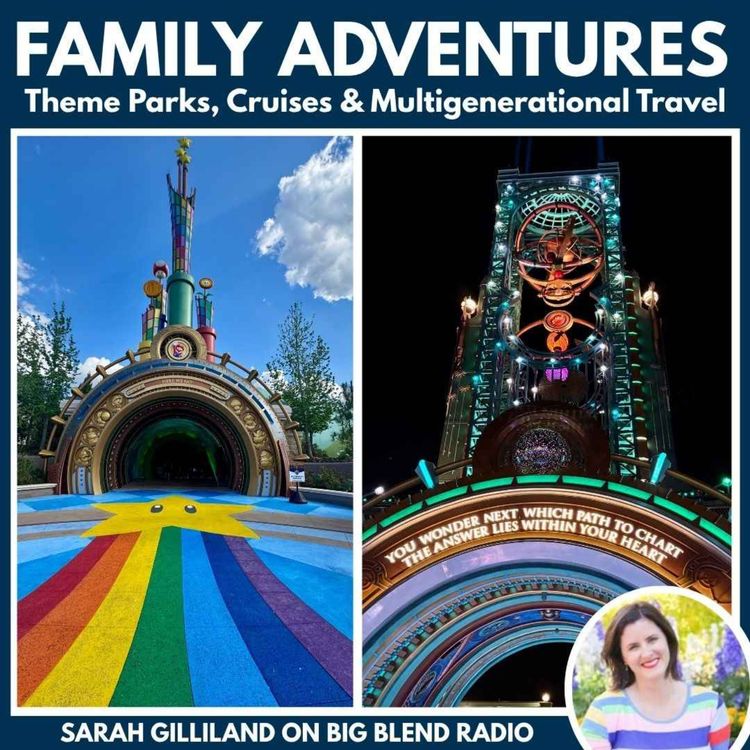 cover art for Family Adventures: Theme Parks, Cruises & Multigenerational Travel