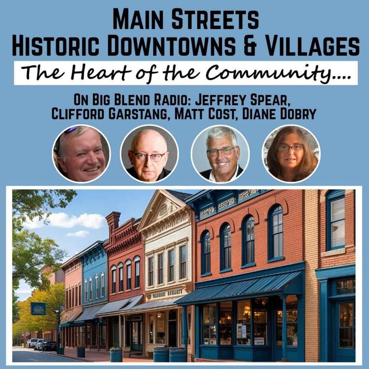 cover art for The Heart of the Community: Main Streets, Historic Downtowns & Villages