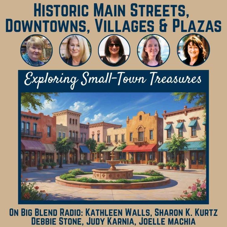 cover art for Historic Main Streets, Downtowns, Villages & Plazas