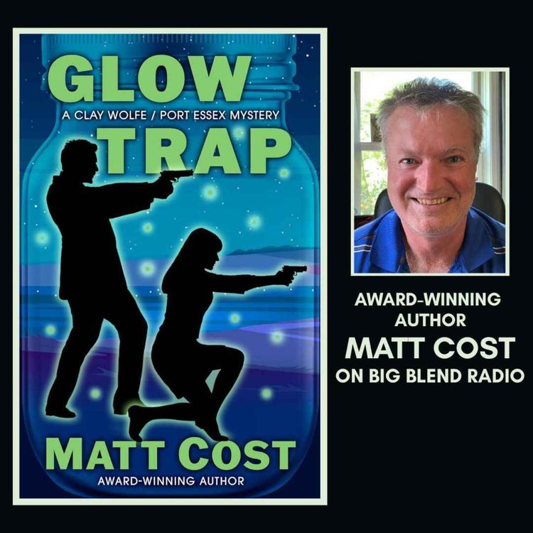 cover art for ‘Glow Trap’ – Matt Cost’s Twisty Final Clay Wolfe Mystery