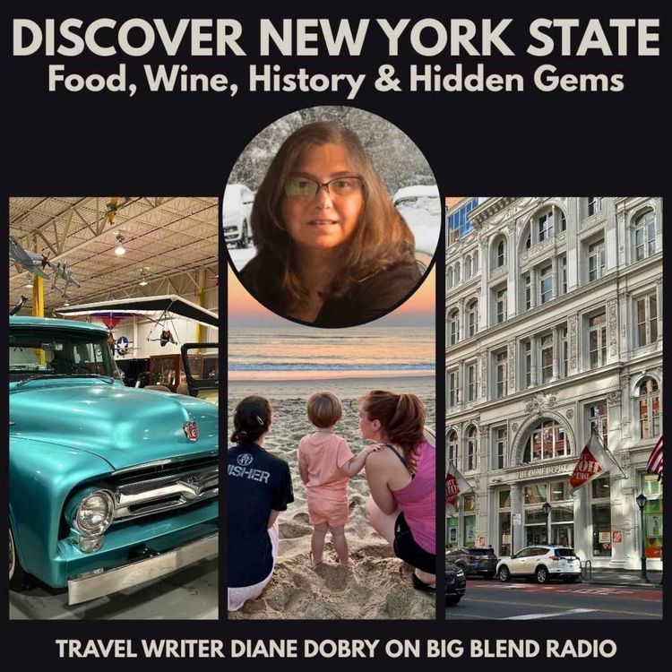cover art for Discover New York State Food, Wine, History and Hidden Gems
