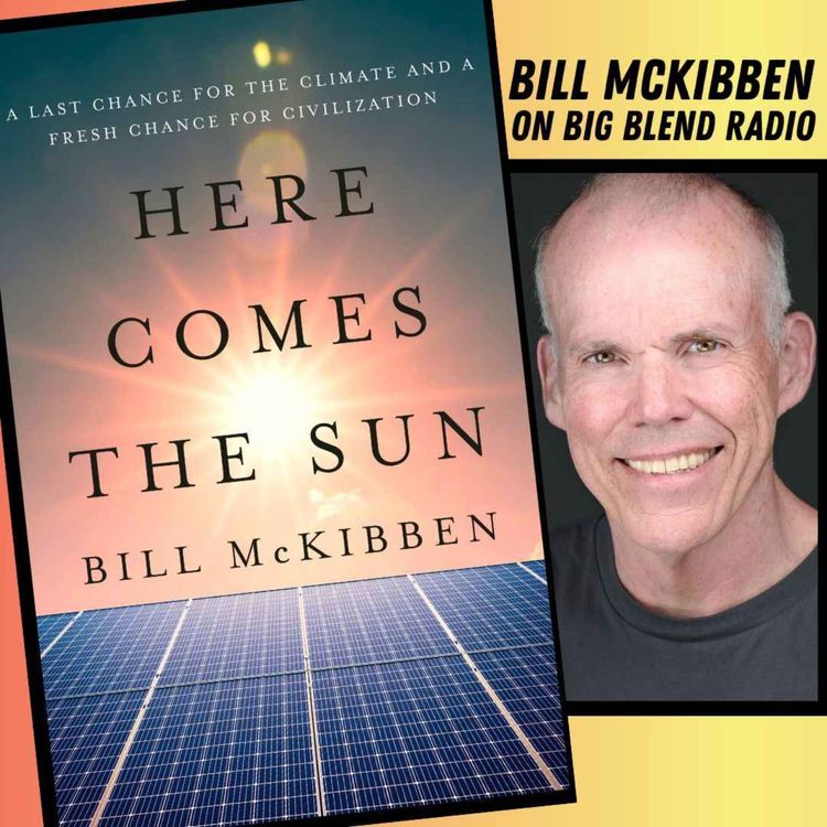 cover art for Here Comes the Sun - Bill McKibben on Solar Power, Climate Action and the Economy