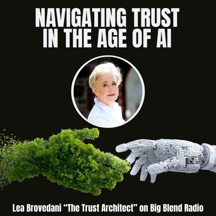 cover art for Navigating Trust in the Age of AI