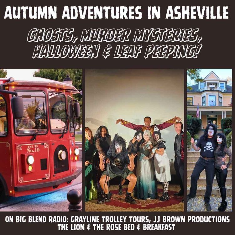 cover art for Autumn Adventures in Asheville: Ghosts, Murder Mysteries & Leaf Peeping