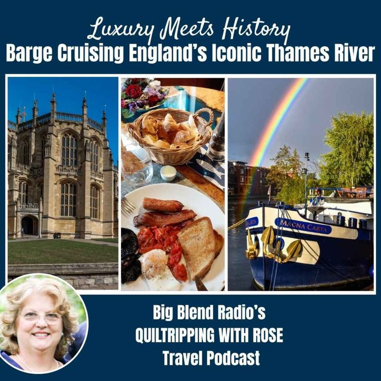 cover art for Luxury Meets History: Barge Cruising England’s Iconic Thames River