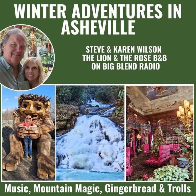 cover art for Winter Adventures in Asheville NC: Music, Mountain Magic & Trolls