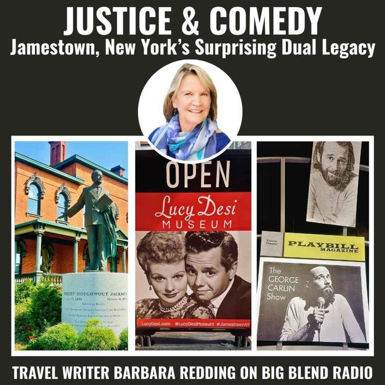 cover art for Justice and Comedy in Jamestown, New York