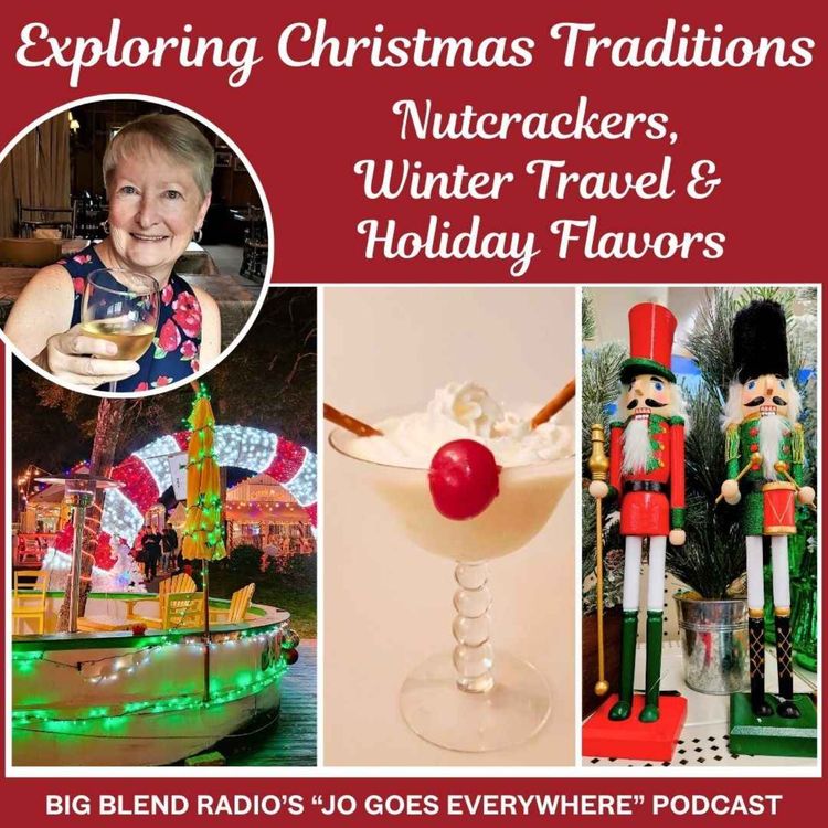 cover art for Exploring Christmas Traditions: Nutcrackers, Winter Travel & Holiday Flavors