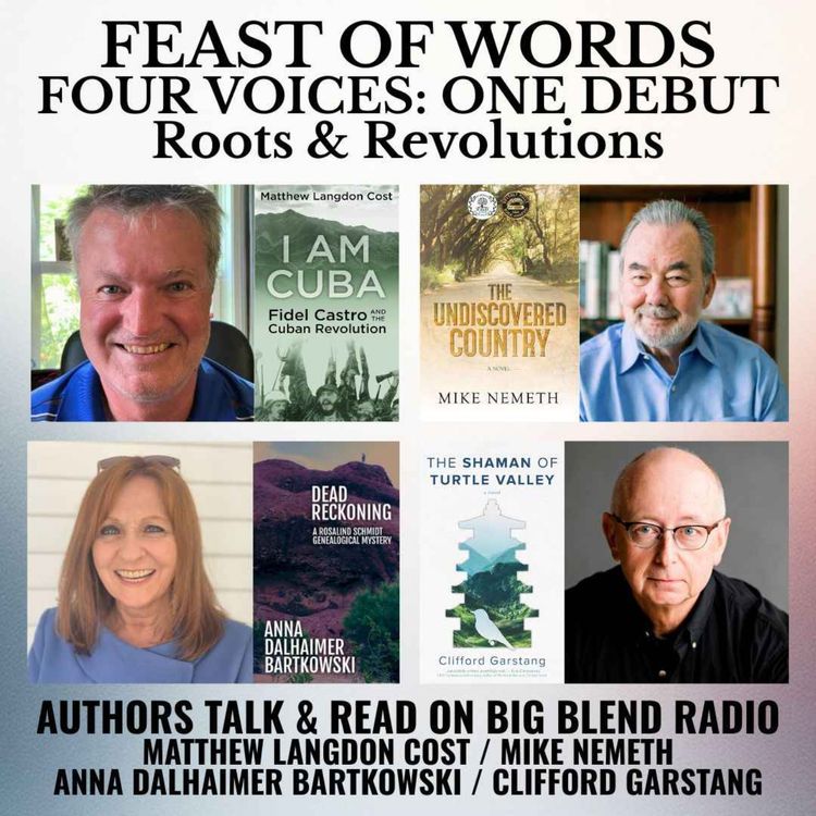 cover art for Feast of Words - Four Voices, One Debut: Roots and Revolutions 