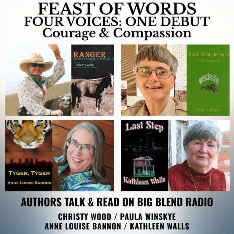 cover art for Feast of Words - Four Voices, One Debut: Courage and Compassion