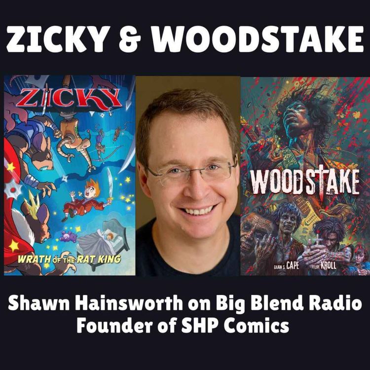 cover art for Shawn Hainsworth of SHP Comics: Zicky & Woodstake