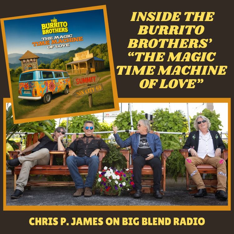 cover art for Inside The Burrito Brothers’ The Magic Time Machine of Love Album