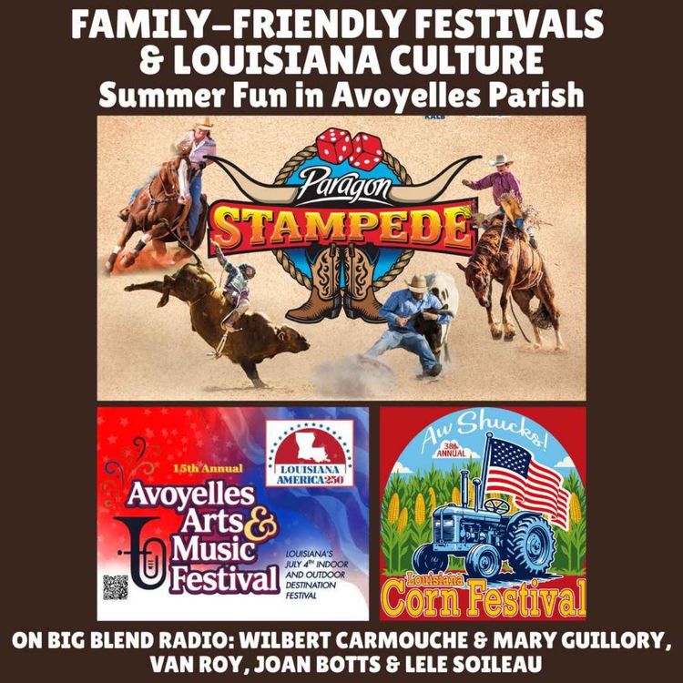 cover art for Family-Friendly Festivals & Louisiana Culture