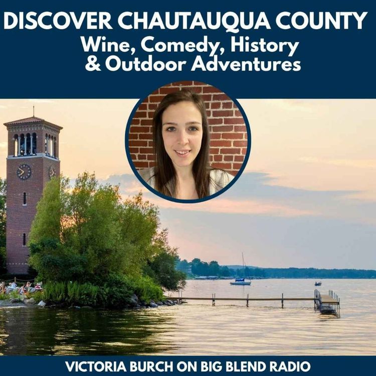 cover art for Discover Chautauqua County, New York Wine, Comedy, History & Outdoor Adventures