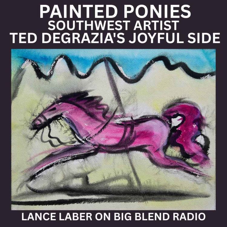 cover art for DeGrazia's Painted Ponies