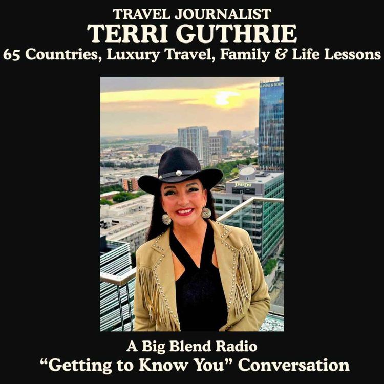 cover art for Travel Journalist Terri Guthrie