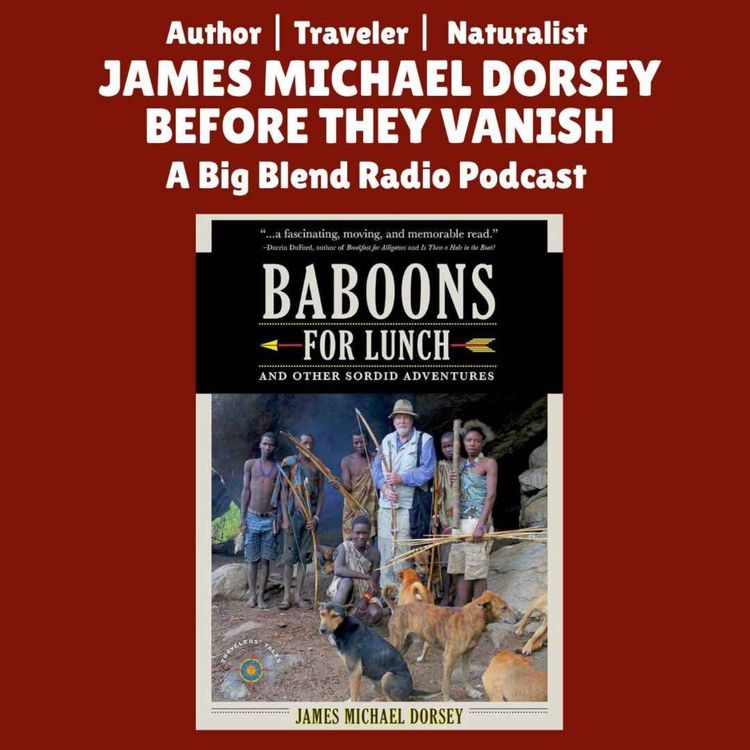 cover art for Baboons for Lunch: Adventures with James Michael Dorsey