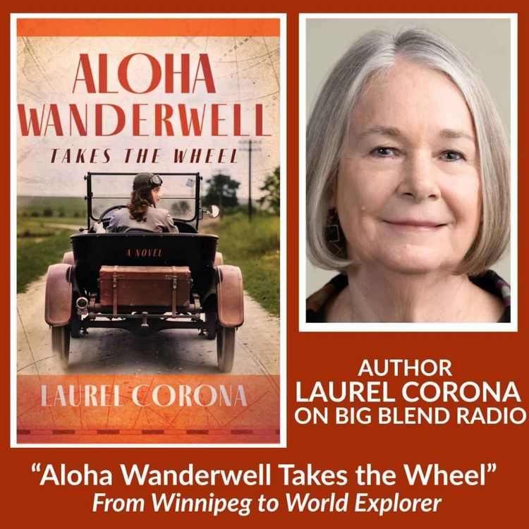 cover art for Author Laurel Corona on Aloha Wanderwell Takes the Wheel