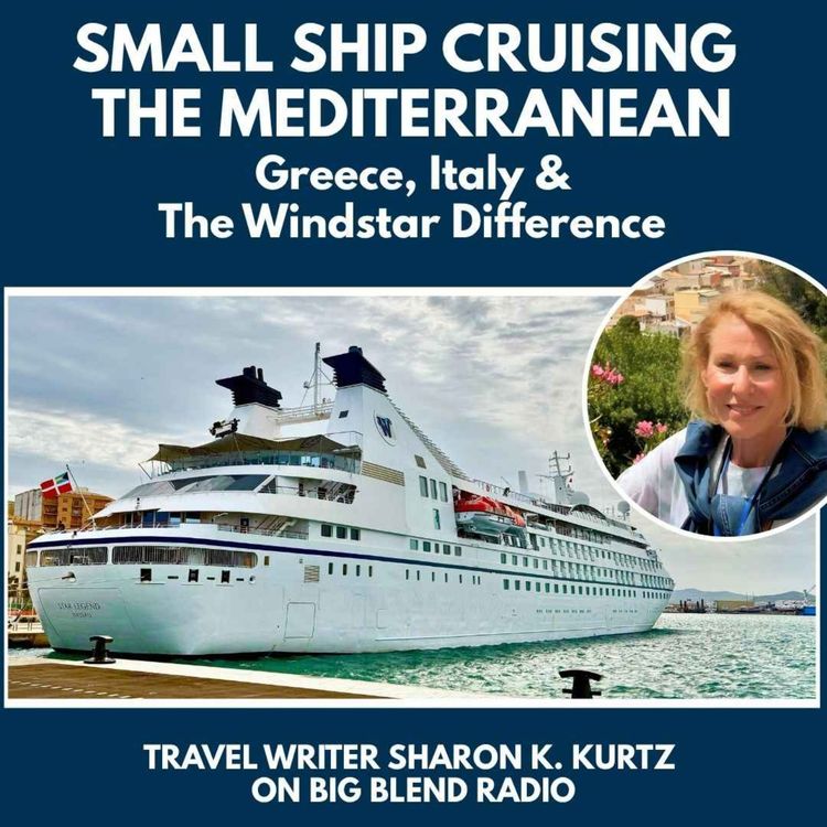cover art for Small Ship Cruising the Mediterranean