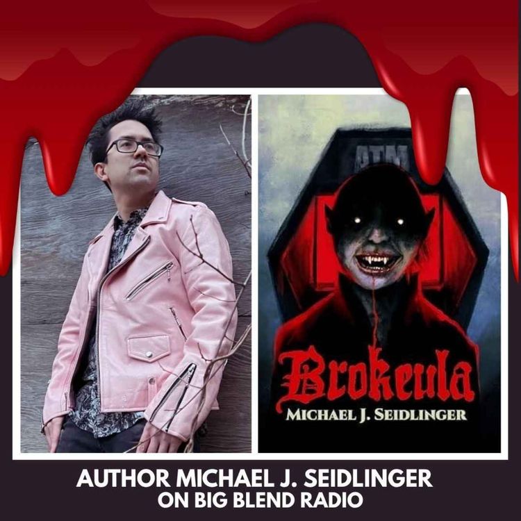 cover art for Author Michael J. Seidlinger – Brokeula