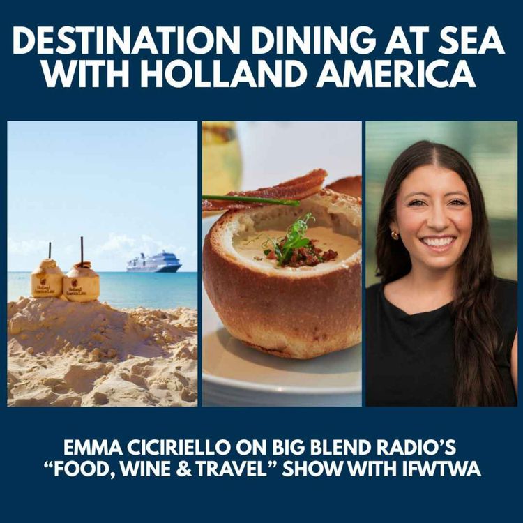 cover art for Destination Dining at Sea with Holland America