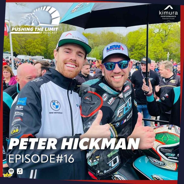 cover art for EP #16 Peter Hickman