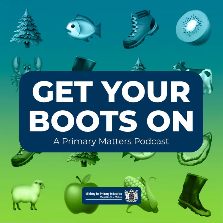 cover art for Get Your Boots On: The dairy-free dairy farmer