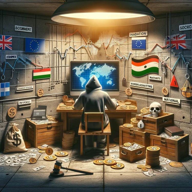 cover art for Feb 29: Rising Scams, Market Dynamics, Regulatory Actions, and National Investments