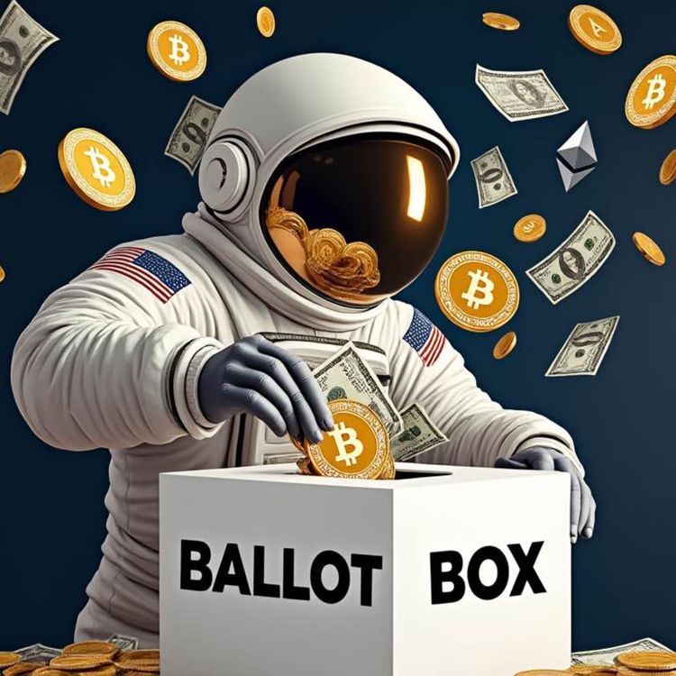 cover art for  Does Crypto Money Wins Elections?