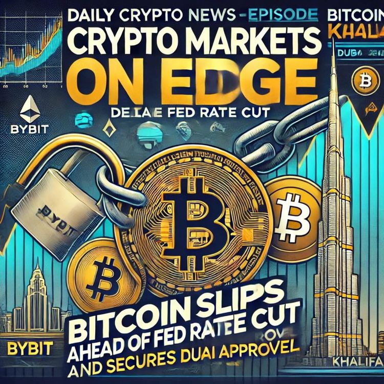 cover art for Sept 16: DeltaPrime Hack, Bitcoin Slips Ahead of Fed Rate Cut, and Bybit Secures Dubai Approval
