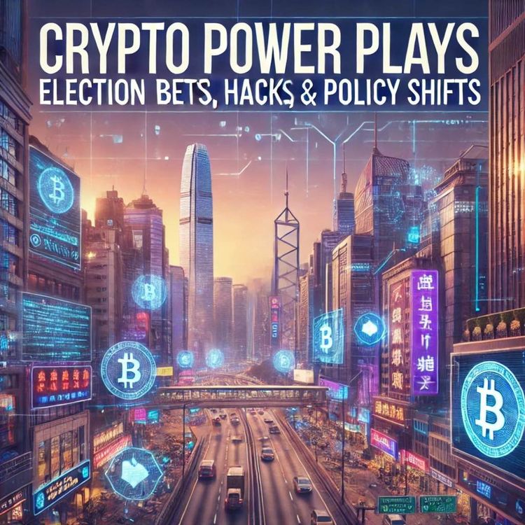 cover art for Sept 20: Crypto Power Plays: Election Bets, Hacks, & Policy Shifts