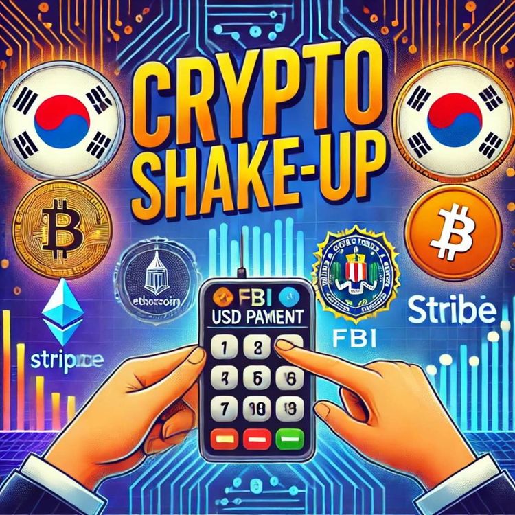 cover art for Oct 10: South Korea's ETF Pivot, FBI Stings, and Stripe’s USDC Comeback