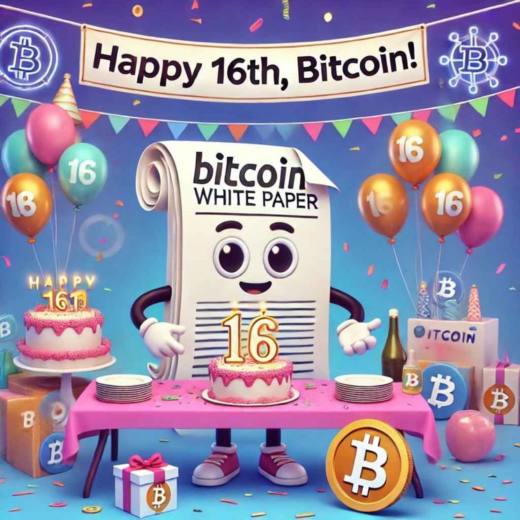 cover art for Oct 31: Bitcoin's Sweet 16!