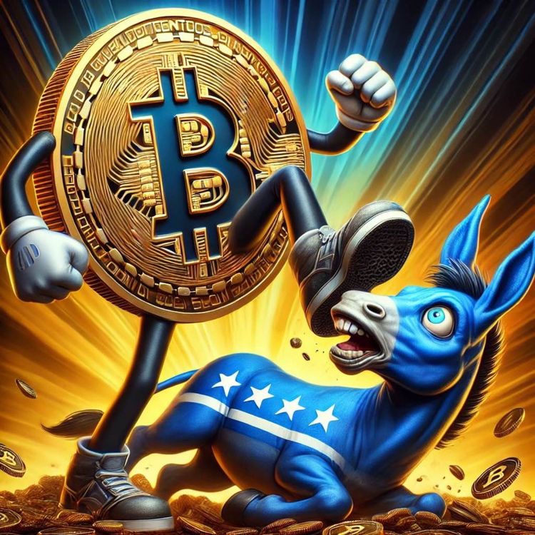 cover art for Nov 7: Bitcoin's Rise Over the Establishment?