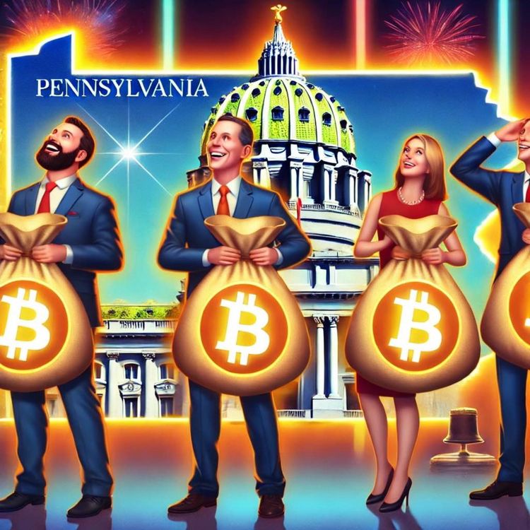 cover art for Nov 15: Pennsylvania BTC Reserve? Will Others Follow? 