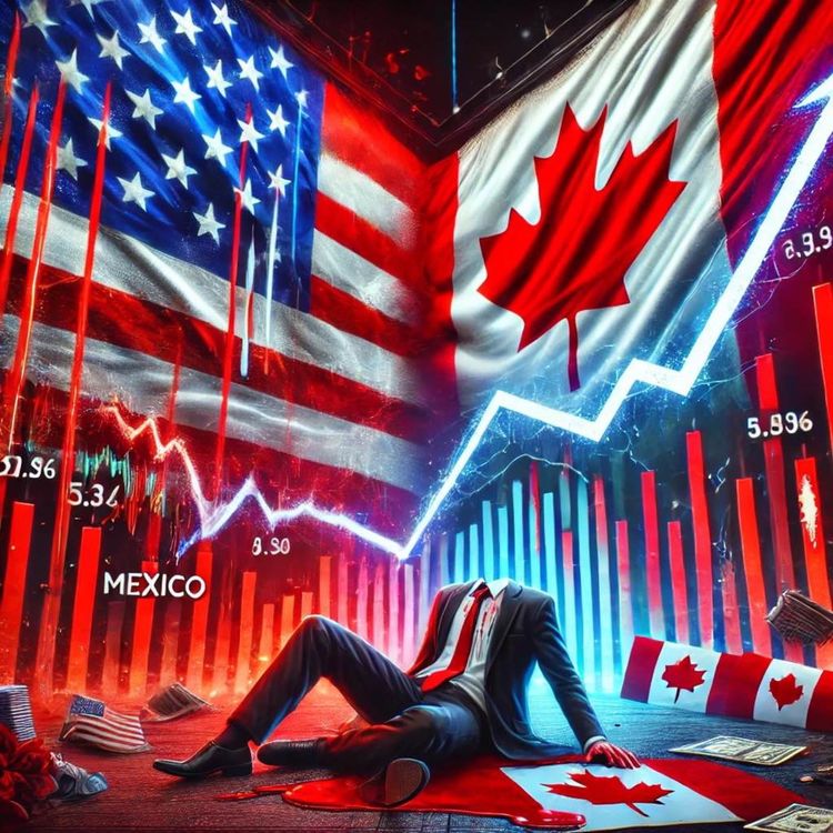 cover art for Feb 3: AI Wars, Tariff Turmoil, & Blood