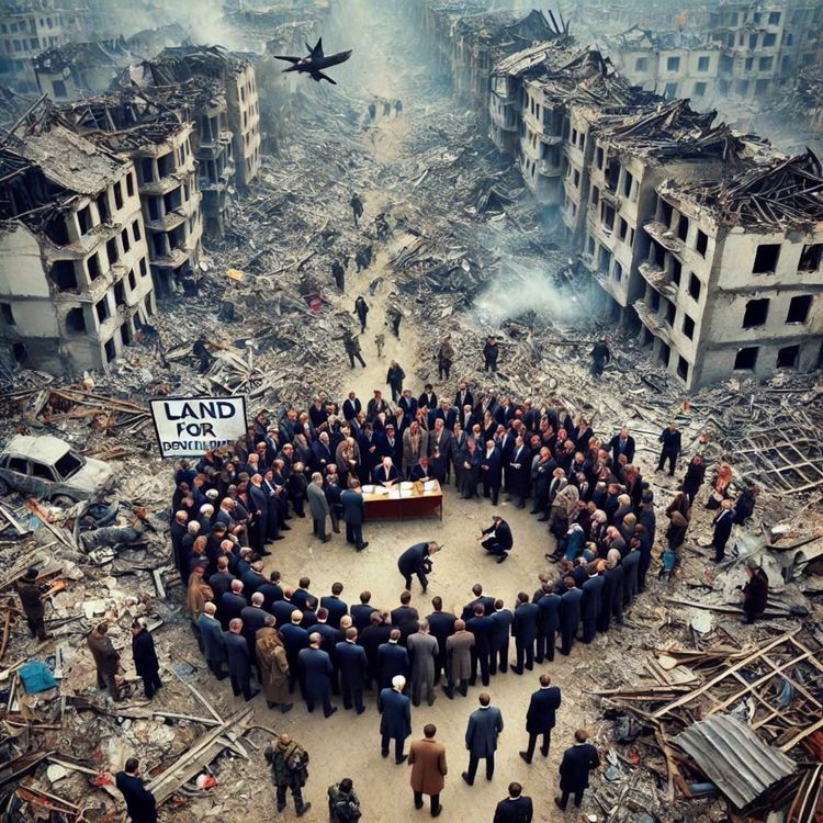 cover art for July 8: Blockchain in Gaza? Outrage Grows Over ‘Great Trust’ Land Grab Plan