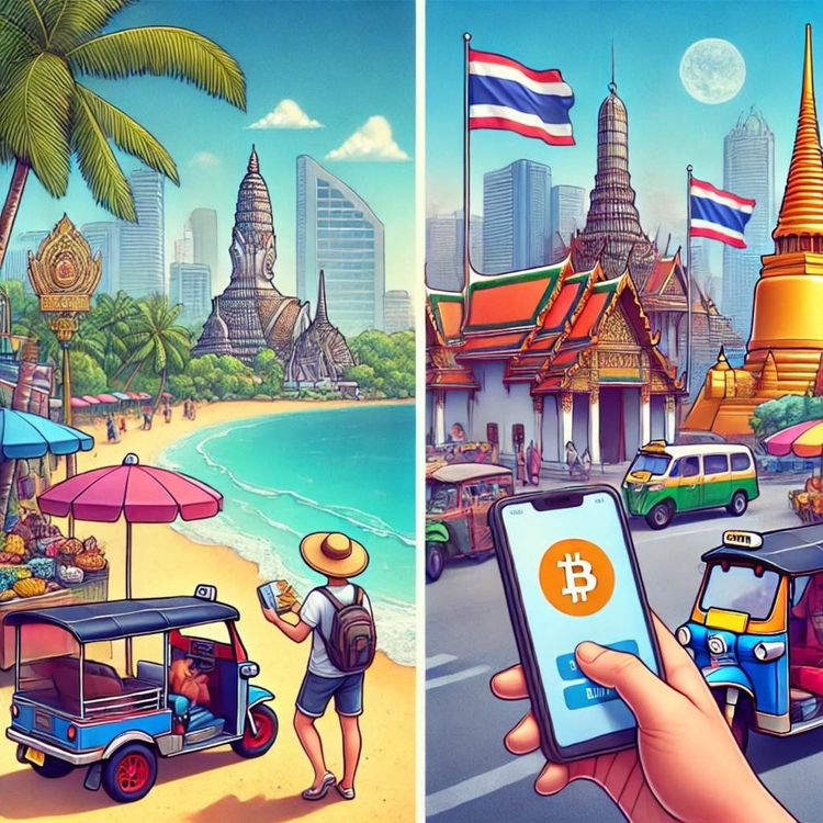 cover art for Aug 18: Thailand to Launch Tourist Crypto Payment Sandbox