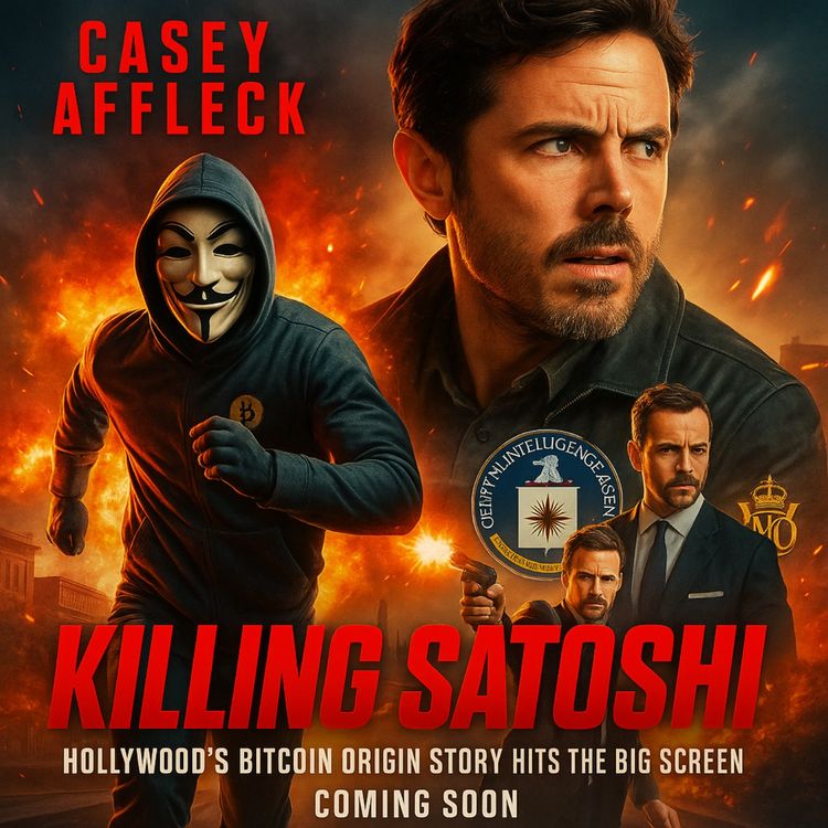 cover art for Sept 3: Killing Satoshi: Hollywood’s Bitcoin Origin Story On The Big Screen