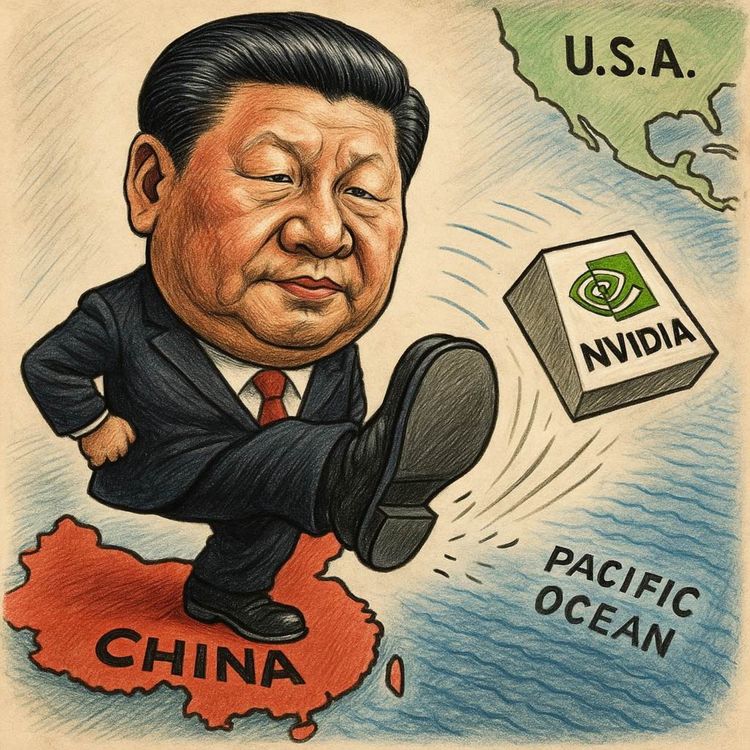 cover art for Sept 18: China Boots Nvidia in AI Pivot