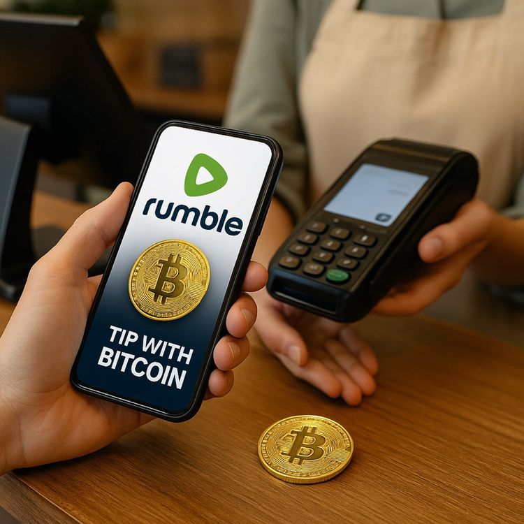 cover art for Oct 27: Rumble Adds Bitcoin Tipping for 51M Users