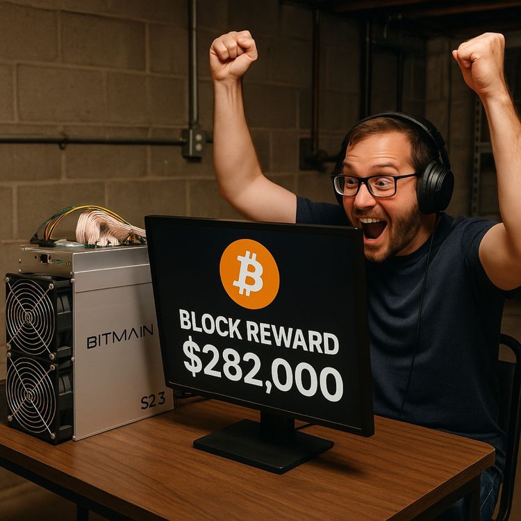 cover art for Dec 15: The $282K Solo Bitcoin Mining Win